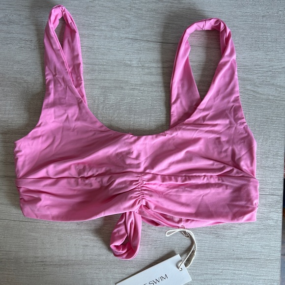 Riot Swim Pico Bikini in Bubblegum Pink - Picture 2 of 6